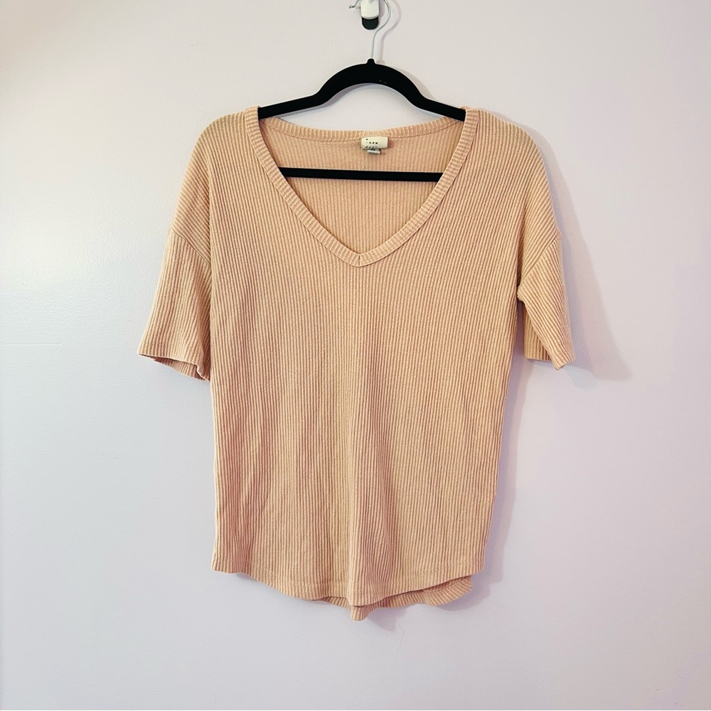 A New Day Short Sleeve Pink Shirt – Size XS